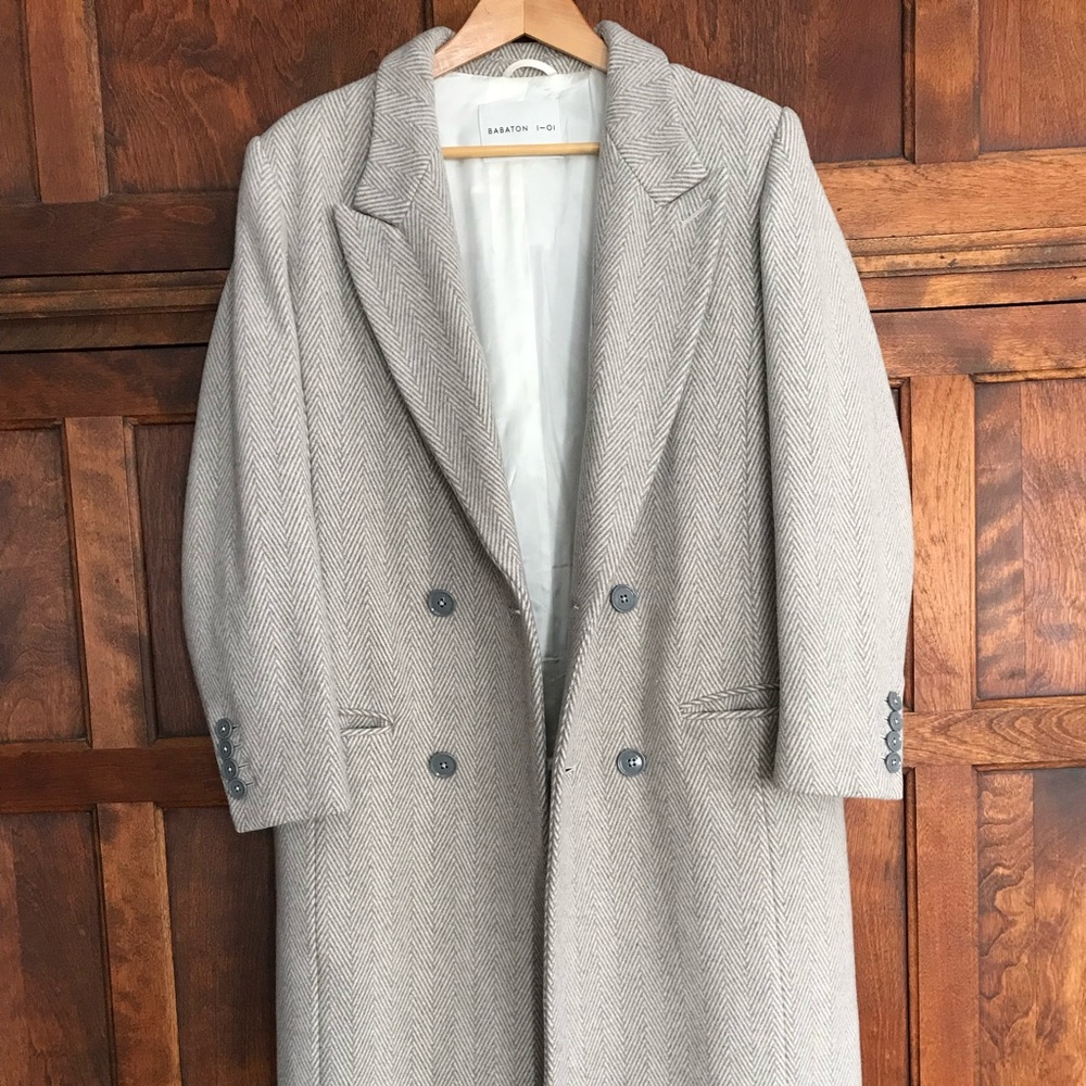 Aritzia Babaton Wool Coat